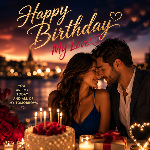 Copertina Happy Birthday My Love