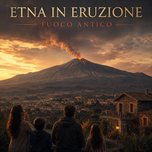 Copertina Etna in eruzione - Fuoco antico